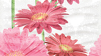 Dec Gerbera Panno B КПН16GerberaB. Панно (25x45)