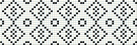 Декор Pret a Porte Black&White Mosaic (O-PRP-WIU441-16), 25x75