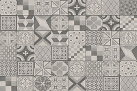 Керамогранит SQP068F PATTERN MIX F RETTIFICATO мат, 60x60, арт. SQP068F
