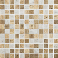 Мозаика Mix Stones Travertino Blend, 31,7x31,7