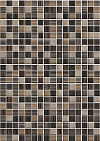 Motive коричневая MFM111D. Настенная плитка (25x35)