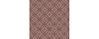 VT/B607/1336 Агуста 1 розовый матовый. Декор (9,8x9,8)