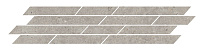 T036/SG6537 Риккарди мозаичный серый светлый матовый. Декор (9,8x46,8)