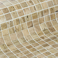 Мозаика Travertino с чипом 2,5x2,5, 31,3x49,5
