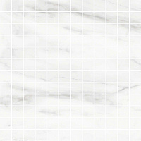 Мозаика Marbleplay Mosaico White глянц, 30x30 10 мм, арт. M4PP