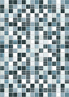 Декор Motive синий 1 глянц, 25x35, арт. MF2M041DT