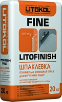 LITOFINISH FINE. Шпаклевка (20 кг.)