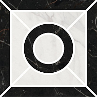 ID94 Фрагонар наборный чёрный. Декор (9,9x9,9)