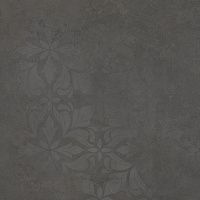 Керамогранит Хадду серый тёмный декорированный мат 40,2x40,2 8 мм арт. KM4040G0091N