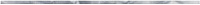 Бордюр Профиль металлический METROPOL K432L00L KB PERFIL ACERO PLATA, 1,5x90