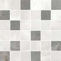 Мозаика OPALE GREY MOSAIC глянц 30x30 9,5 мм арт. 587433004