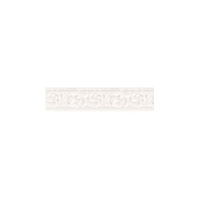 Бордюр Delux White Fregio глянц, 6x30,5