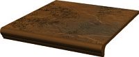 Ступень Semir Beige простая с капиносом структурная мат, 30x33x1,1