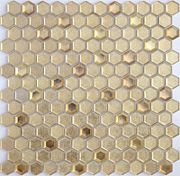 Мозаика Aureo grani hexagon 13x23x6, 30x30 6 мм