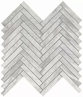 Мозаика Marvel Bardiglio Grey Herringbone Wall глянц 30,5x30 арт. 9SHB