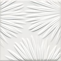 Декор Агдаль 4 белый структура мат 15x15 9 мм арт. KMD2SFE001BN