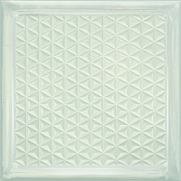 Плитка Glass White Brick глянц, 20x20, арт. 4-107-5