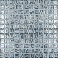 Мозаика Glitter Blue №7800 на сетке глянц 25x25 4 мм арт. С0006241