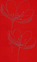 Панно DREAM B RED, 50x120, арт. 255D2RE