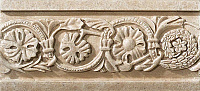 Бордюр VILLA D’ESTE AVORIO LISTELLO TIBUR, 6,5x15, арт. G124490