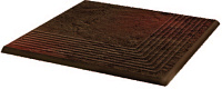 Semir Brown рифленая наружная структурная, 30x30x1,1
