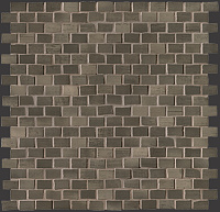 fNWP Brickell Brown Brick Mos Gloss. Мозаика (30x30)
