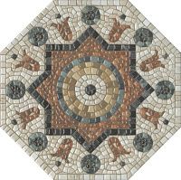 Декор Стемма глянц, 24x24 7 мм, арт. HGD/A437/SG2440