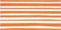 AGATHA 1 LINEAS NARANJA. Декор (25x50)