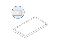 Ступень СЕРФЕЙС ОНИЧЕ МИЭЛЕ полир, 33x120 9 мм, арт. 620070001040