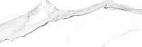 Плитка White stream белый мат, 25x75 10 мм, арт. 16492