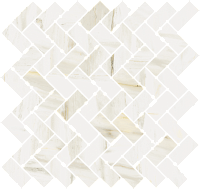 Мозаика Стелларис Каррара Айвори Кросс мат 31,5x29,7 9 мм арт. 620110000213