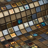 Pecans. Мозаика с чипом 2,5x2,5 (лист - 31,3x49,5)