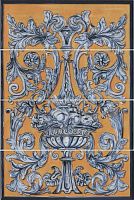 Панно Площадь Испании глянц, 15x40, арт. HGD/B347/4x/15129