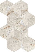 Мозаика Marvel Diva White Everest Mosaico Hex Lapp лап 40,3x23,3 арт. AYLR