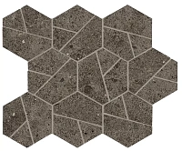 Мозаика Boost Stone Tobacco Mosaico Hex мат 25x28,5 арт. A7C1
