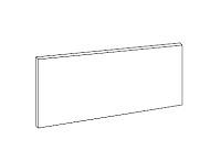 Плинтус VEGA ROJA мат, 8,7x33