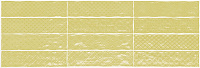 Плитка MUSIC LEMON DECOR (12 видов рельефов, 12 видов рисунка) глянц, 7,5x30, арт. 78800486