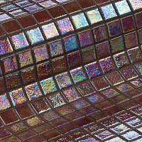 Cobre. Мозаика с чипом 2,5x2,5 (лист - 31,3x49,5)