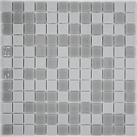 Мозаика Стеклянная 109/909 Сетка глянц, 31,7x39,6 4 мм