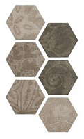 Hexagon Atlas Patchword Cold. Универсальная плитка (21,6x25)