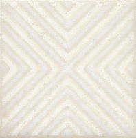 Вставка Амальфи орнамент белый STG\B403\1266 (9,9x9,9)