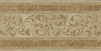 Marburg Stellstufe mit Dekor DunkelBeige. Подступенник (15,5x31)