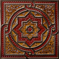 Composicion Tripoli Granate. Панно (30x30)