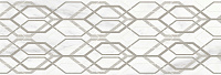 Декор Marbleplay Decoro Net White глянц, 30x90, арт. M4PZ