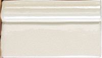 Бордюр Moldura Antic Dark White, 5x15