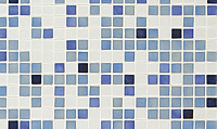 Мозаика Azul - часть3 с чипом 2,5x2,5, 31,3x49,5