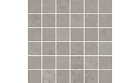 Декор Про Лаймстоун серый матовый мозаичный мат, 30x30 11 мм, арт. DD2052/MM