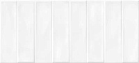Плитка Pudra кирпич рельеф белый глянц, 20x44, арт. PDG054D