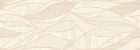 Rev DECOR LINO CREMA HOJAS. Настенная плитка (31,6x90)