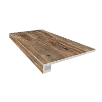 Ступень Oak BG01 прямоугол бортик без насечек+ Подступенок мат 33x120 арт. 32752